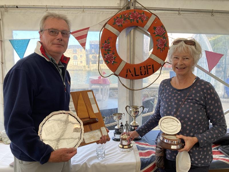 Alastair & Jacqui Seaton win the Yachting World Dayboat Nationals in Falmouth - photo © Hilton Willott