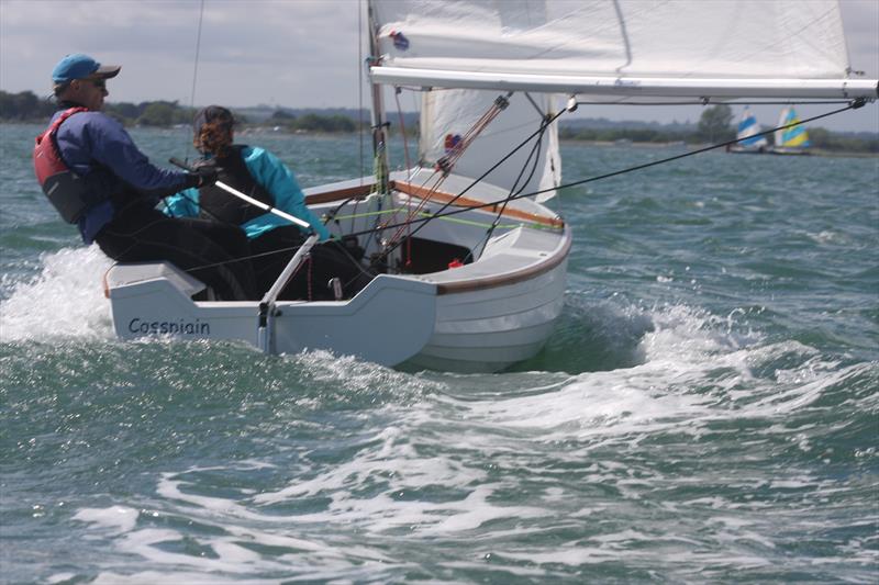 Overall winners Nigel & Isabell Russell during the Bosham SC Yachting World Dayboat Open photo copyright Dawn Tomlinson taken at Bosham Sailing Club and featuring the Yachting World Dayboat class