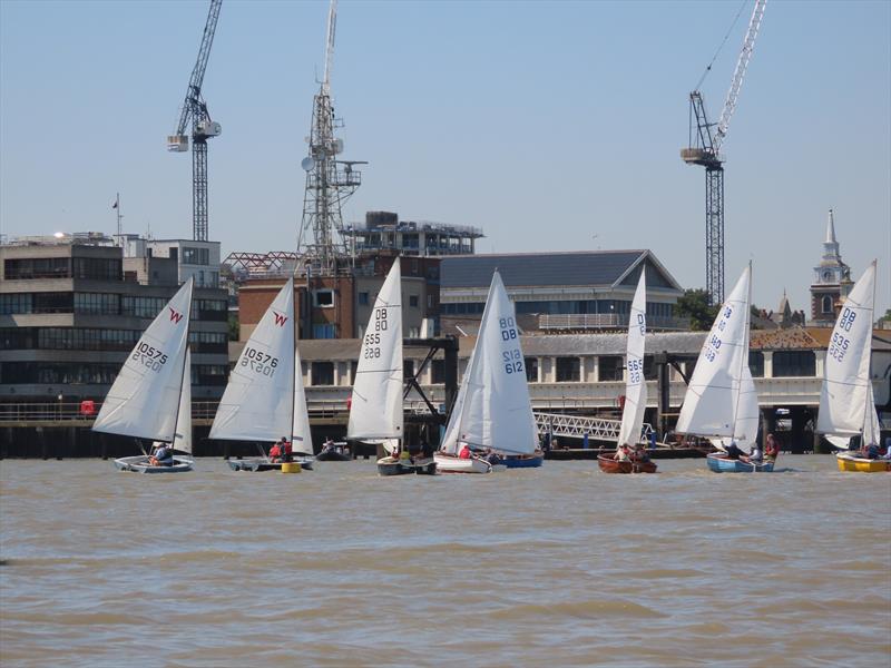 Gravesend Sailing Club Dinghy Regatta photo copyright Roy Turner taken at Gravesend Sailing Club and featuring the Yachting World Dayboat class