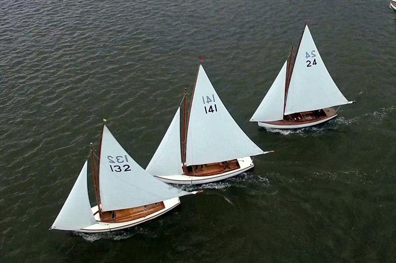 Yare & Bure One Designs during Oulton Week 2015 photo copyright Ben Horne taken at Waveney & Oulton Broad Yacht Club and featuring the Yare & Bure One Design class
