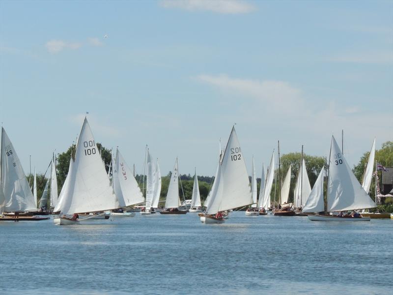 Three Rivers Race 2019 photo copyright Holly Hancock taken at Horning Sailing Club and featuring the Yare & Bure One Design class