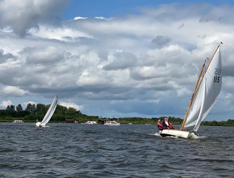 Norfolk Punt Club Sunday racing photo copyright Alan David taken at Norfolk Punt Club and featuring the Yare & Bure One Design class