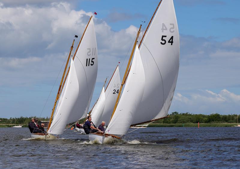 1st placed NPC YBOD winners Simon Daniels and Alastair Drew during the Norfolk Punt Club's Keelboat Open - photo © Robin Myerscough