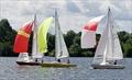 Leading three spinnakers during the Yeoman Broadland Nationals 2022