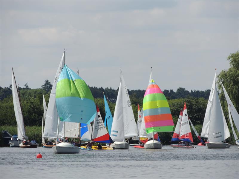 Horning Sailing Club Regatta Week photo copyright Holly Hancock taken at Horning Sailing Club and featuring the Yeoman/Kinsman class