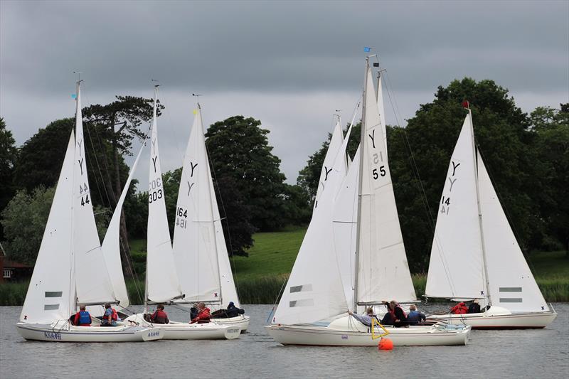 Yeoman & Kinsman Nationals at Horning photo copyright Paddy Wildman taken at Horning Sailing Club and featuring the Yeoman/Kinsman class