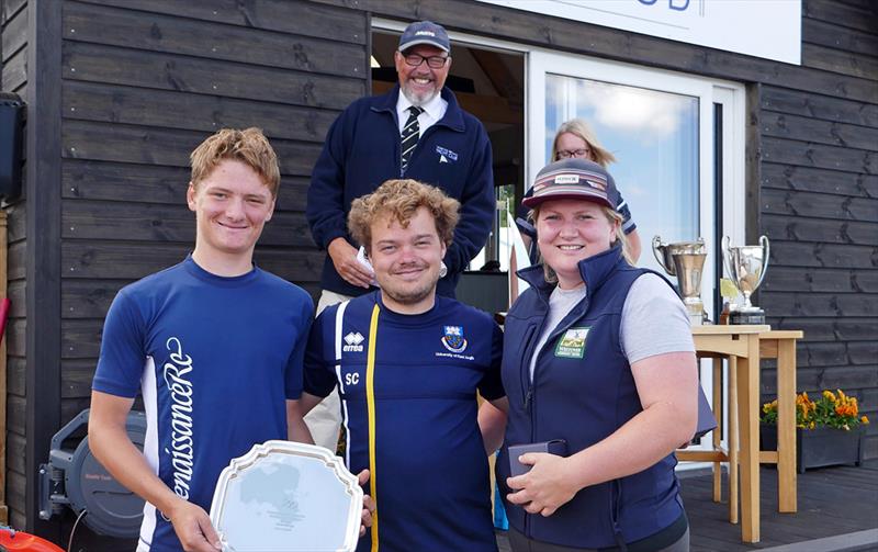 Third Will Pank (left) with the youngest crew in the Yeoman Broadland Nationals 2022 photo copyright Michael Holmes taken at Norfolk Broads Yacht Club and featuring the Yeoman/Kinsman class