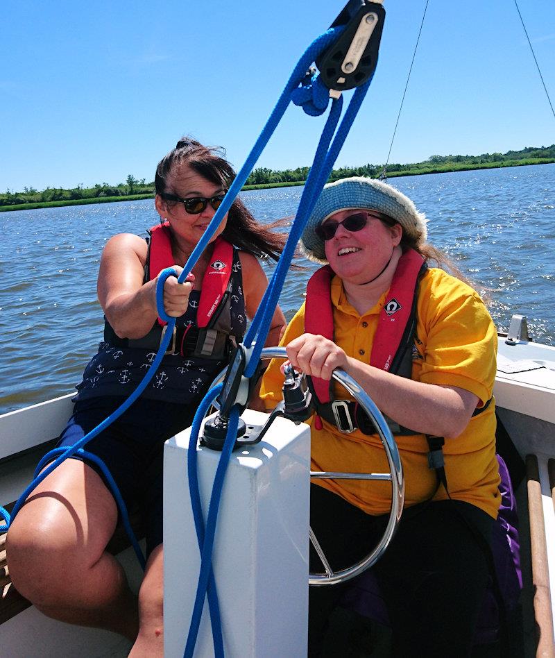 Yeoman keelboat adapted for wheel steering photo copyright Nancy Oldfield Trust taken at  and featuring the Yeoman/Kinsman class