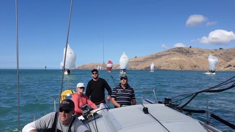 2020 North Sails Young 88 South Island Championships photo copyright Mike Leyland / Young 88 Owners Assocation taken at Naval Point Club Lyttelton and featuring the Young 88 class