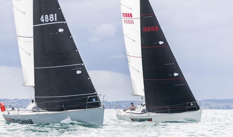 Overall winner Dangerzone and top Owner-Driver  War Machine - 2022 Harken Young 88 Nationals - February 2022 photo copyright Suellen Hurling taken at Royal New Zealand Yacht Squadron and featuring the Young 88 class