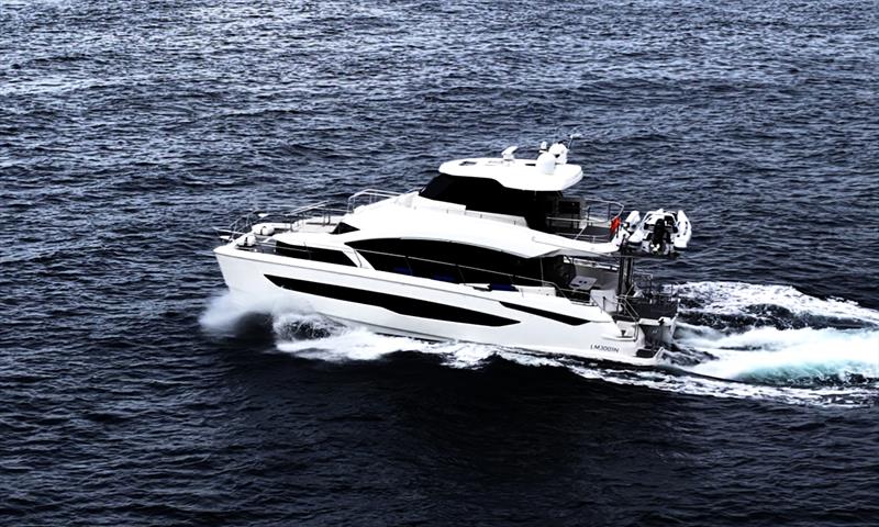 Aquila 54' luxury power catamaran is the first vessel in Oceania