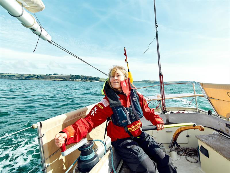 Zhik-sponsored Susie Goodall ahead of the Golden Globe Race 2018 - photo © Zhik