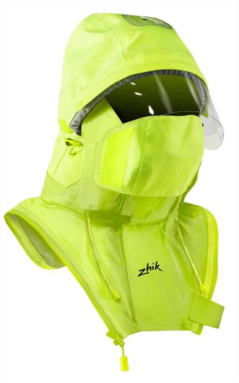 Zhik Adaptive Hydrovision zip on and off hood and collar - photo © Zhik