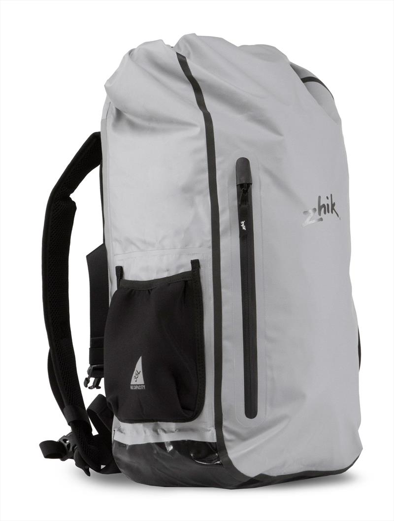 Zhik 35L Dry Backpack in Ash - photo © Zhik