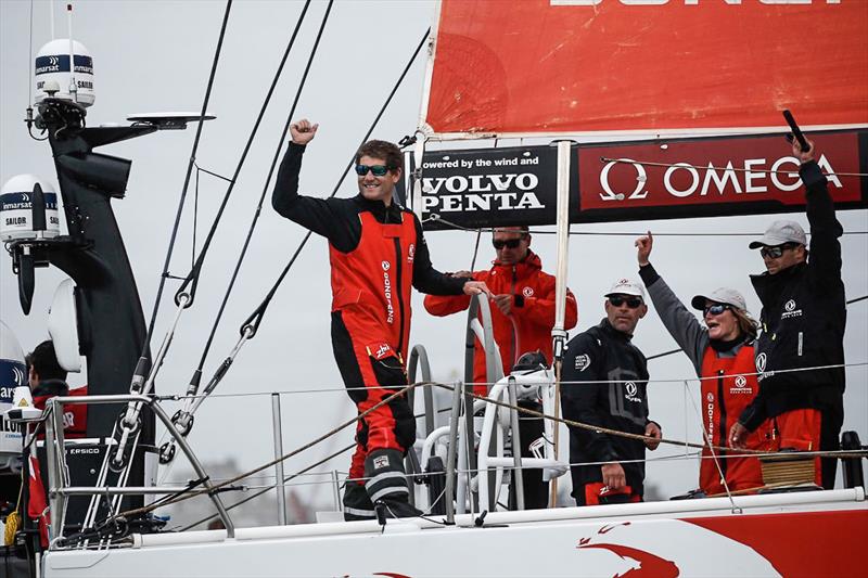 Victory for Dongfeng Race Team in the Volvo Ocean Race 2017-18 photo copyright Eloi Stichelbaut taken at  and featuring the  class