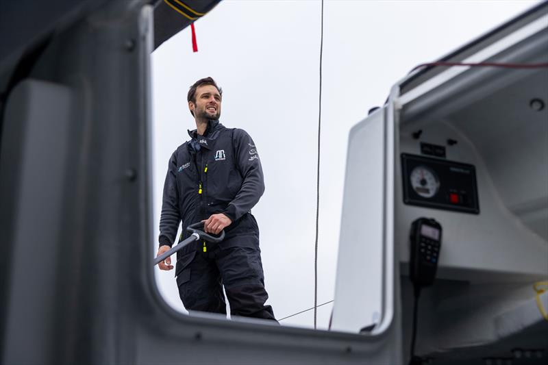 Alan Roberts aboard his Figaro yacht - photo © Thomas Deregnieaux Photography