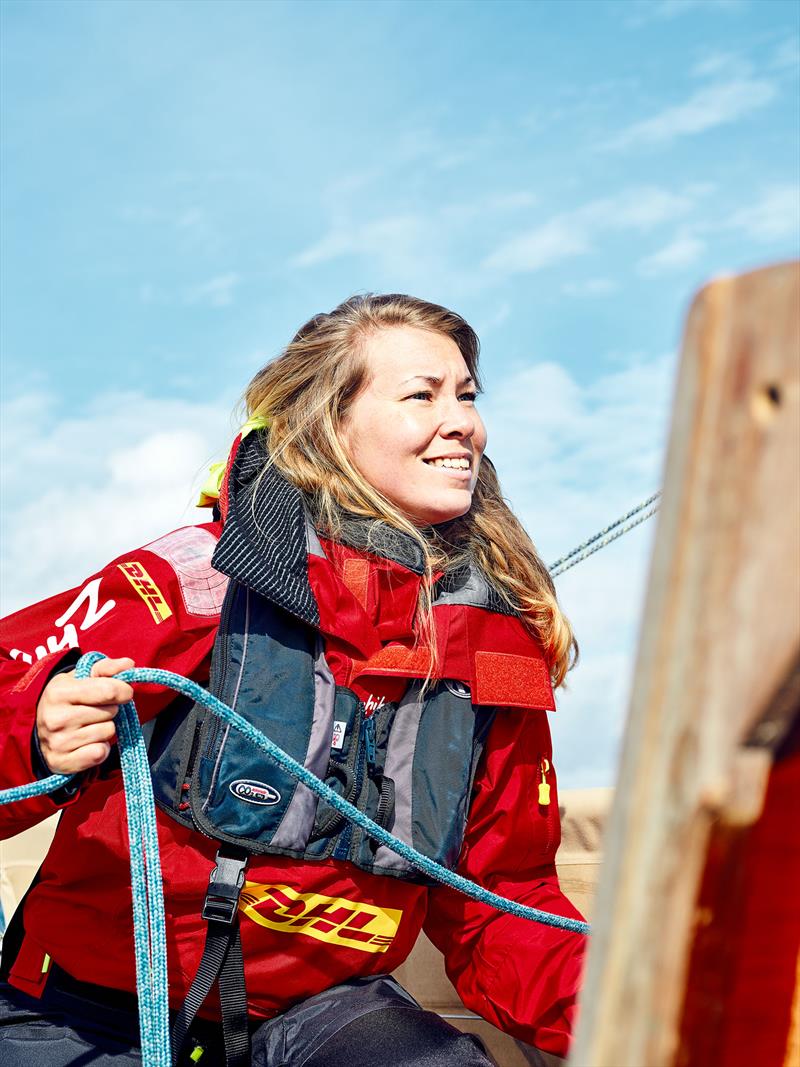 Susie Goodall to launch Golden Globe Race 2018 campaign photo copyright Maverick / DHL taken at  and featuring the  class