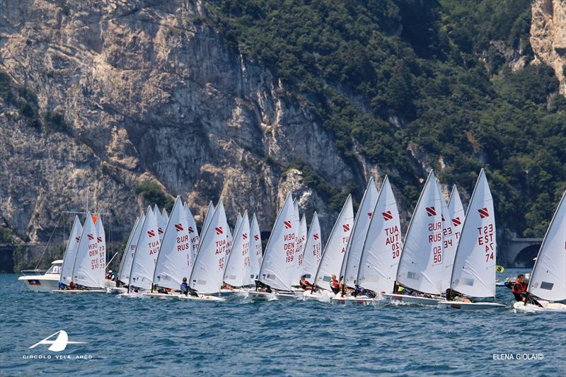 2019 Zoom 8 Boy's and Girl's World Championship photo copyright Elena Giolai taken at Circolo Vela Arco and featuring the Zoom8 class