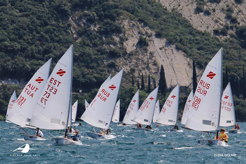 2019 Zoom 8 Boy's and Girl's World Championship photo copyright Elena Giolai taken at Circolo Vela Arco and featuring the Zoom8 class